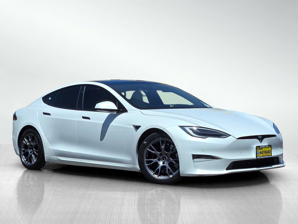 Used 2021 Tesla Model S Long Range Plus with VIN 5YJSA1E53MF444223 for sale in Hayward, CA