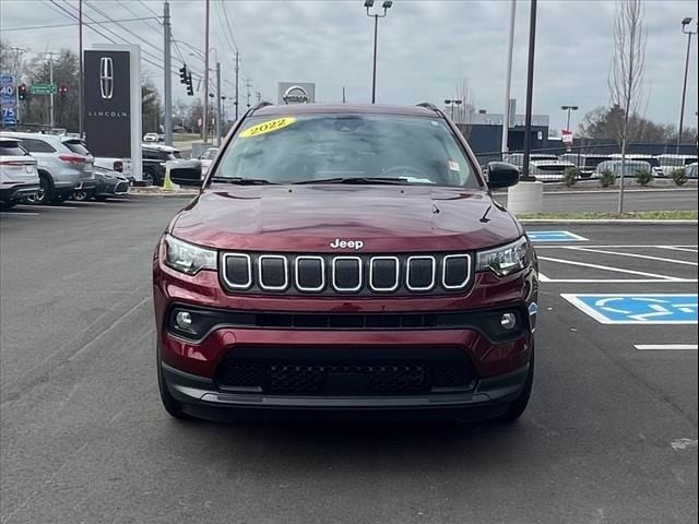 Used 2022 Jeep Compass Latitude with VIN 3C4NJCBB3NT166302 for sale in Knoxville, TN