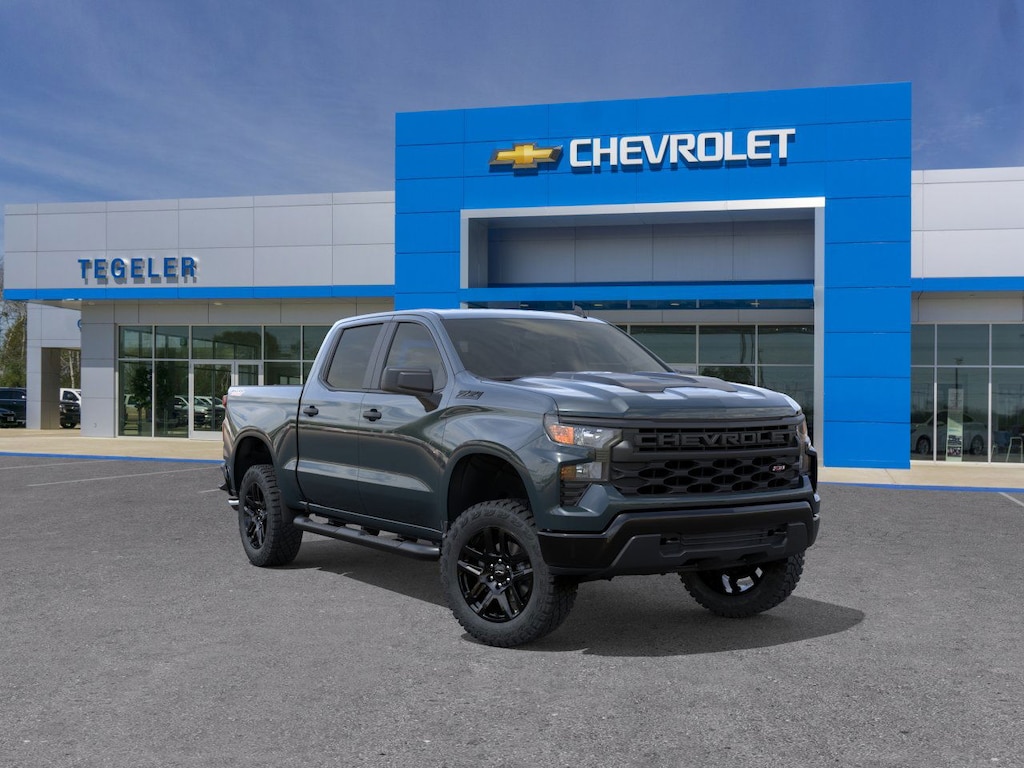 New 2026 Chevrolet Silverado 1500 Custom Trail Boss Truck