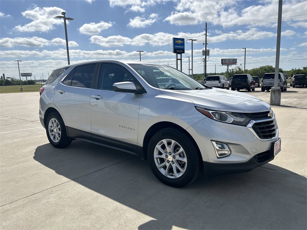 Used 2021 Chevrolet Equinox LT with VIN 3GNAXKEV7MS141220 for sale in Sealy, TX