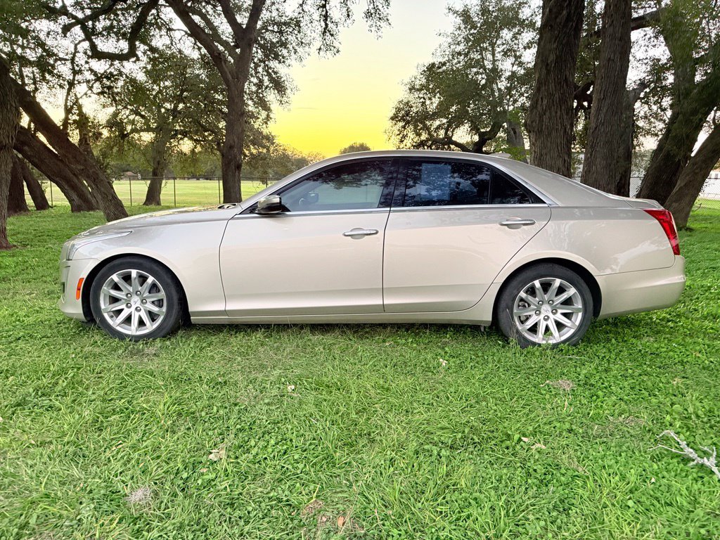 Used 2015 Cadillac CTS Sedan Luxury Collection with VIN 1G6AR5S30F0104787 for sale in Hallettsville, TX