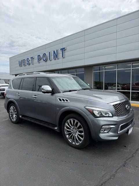 Used 2016 INFINITI QX80 Base with VIN JN8AZ2NC3G9400122 for sale in West Point, NE