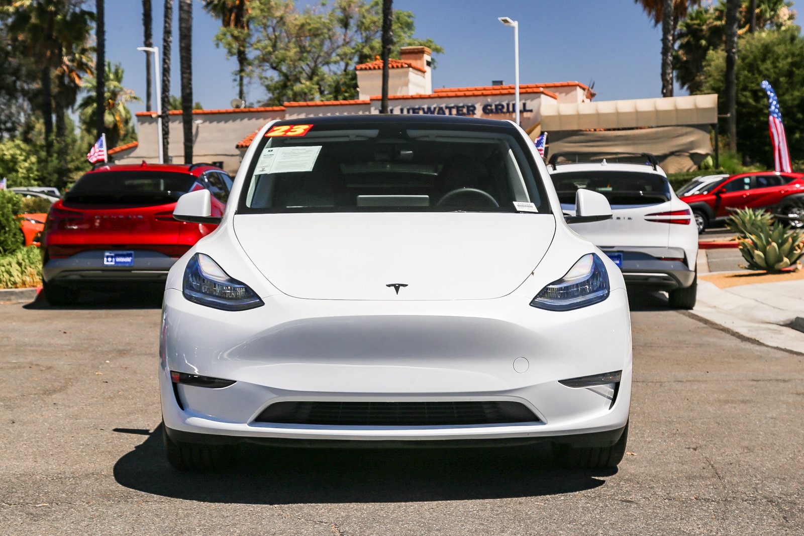 Used 2023 Tesla Model Y Long Range with VIN 7SAYGDEE1PA093634 for sale in Temecula, CA