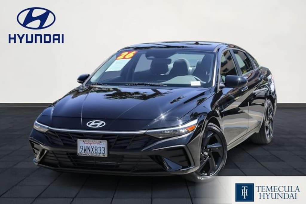 Certified 2026 Hyundai Elantra SEL Sport Certified Sedan