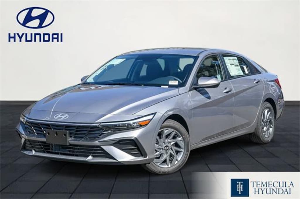 New 2026 Hyundai Elantra HEV Blue Sedan