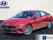 New 2025 Hyundai Elantra Hybrid Blue Sedan