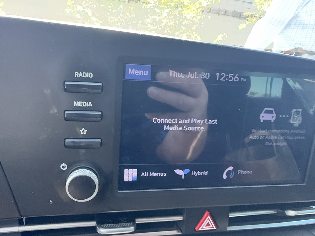 Used 2023 Hyundai Elantra HEV Blue Sedan