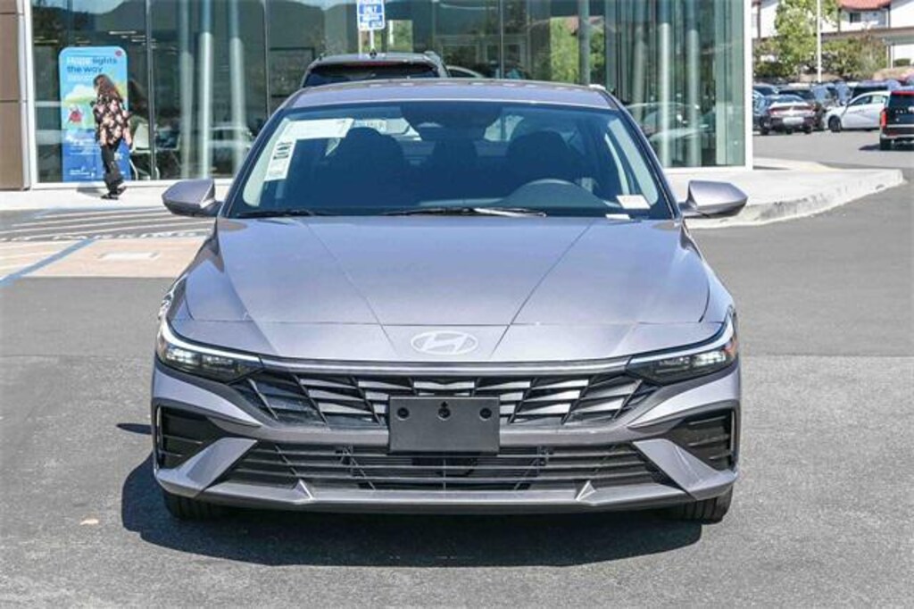 New 2026 Hyundai Elantra HEV Blue Sedan