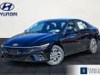 New 2026 Hyundai Elantra Hybrid Blue Sedan
