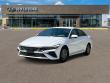 New 2025 Hyundai Elantra Hybrid Blue Sedan