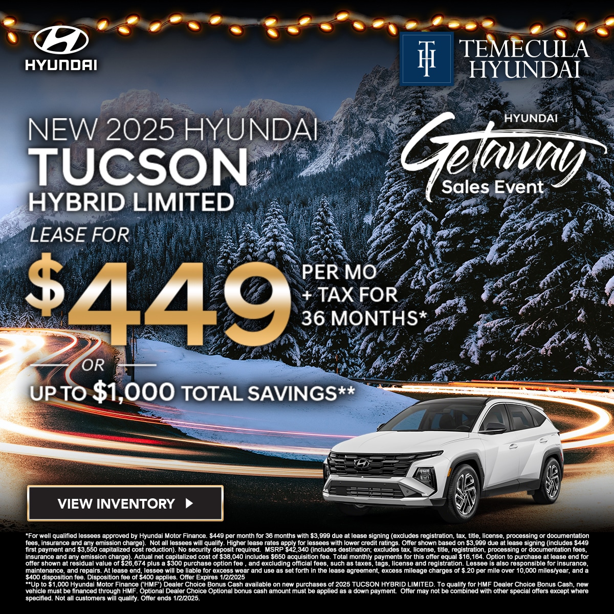 New Vehicle Specials | Temecula Hyundai