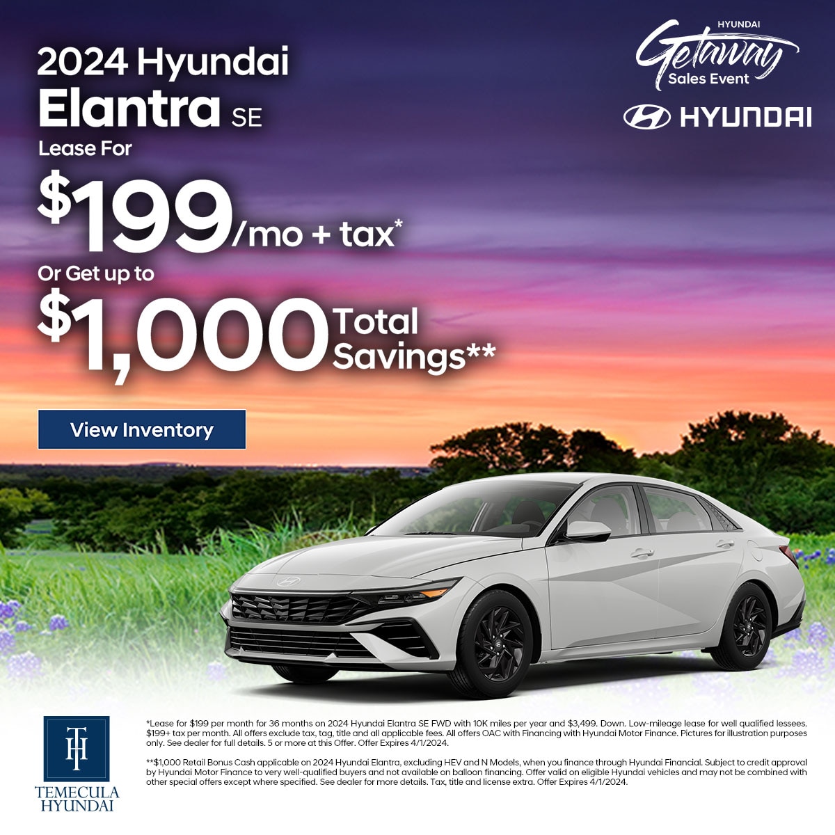 New Hyundai Vehicle Specials in Temecula, CA | Temecula Hyundai