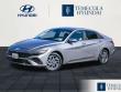 Used 2024 Hyundai Elantra Hybrid Blue Sedan