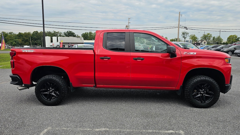 Used 2019 Chevrolet Silverado 1500 Silverado Custom Trail Boss Truck Double Cab