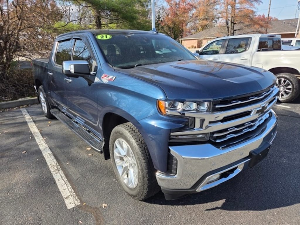 Used 2021 Chevrolet Silverado 1500 LTZ Truck Crew Cab