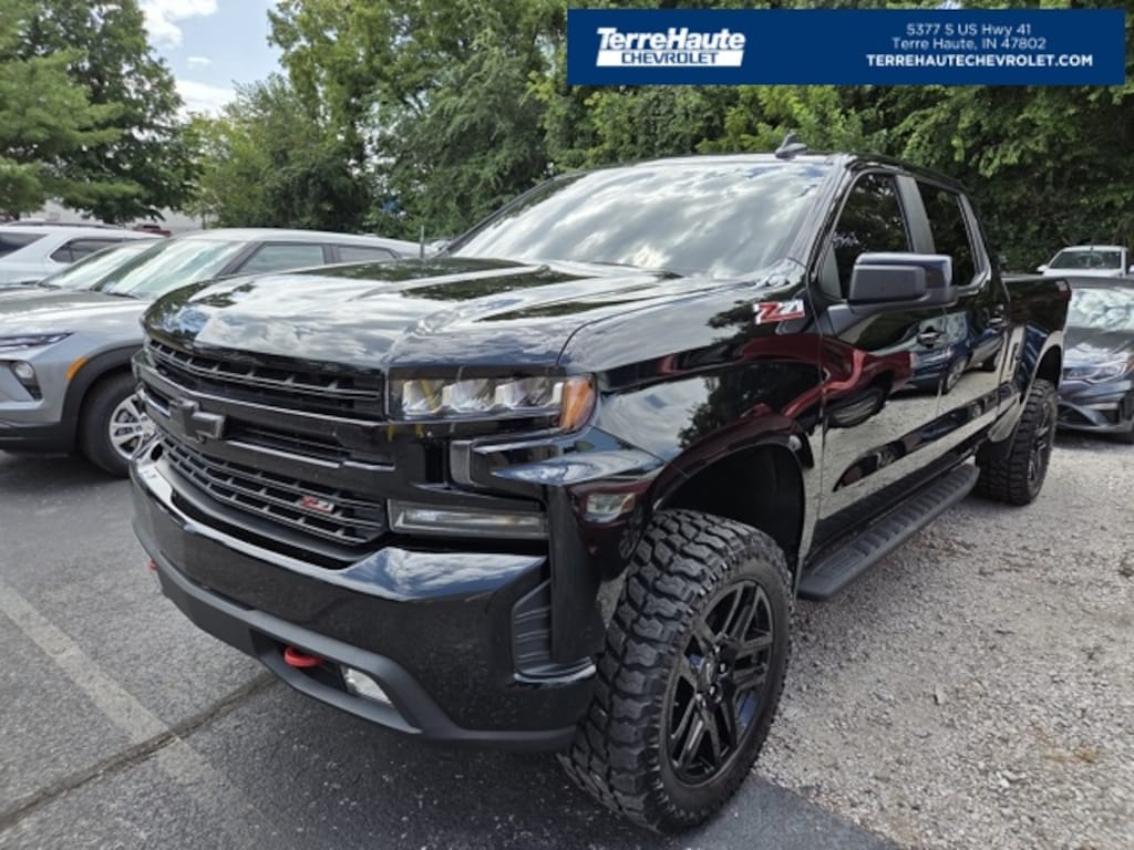 Used 2022 Chevrolet Silverado 1500 LTD LT Trail Boss Truck Crew Cab