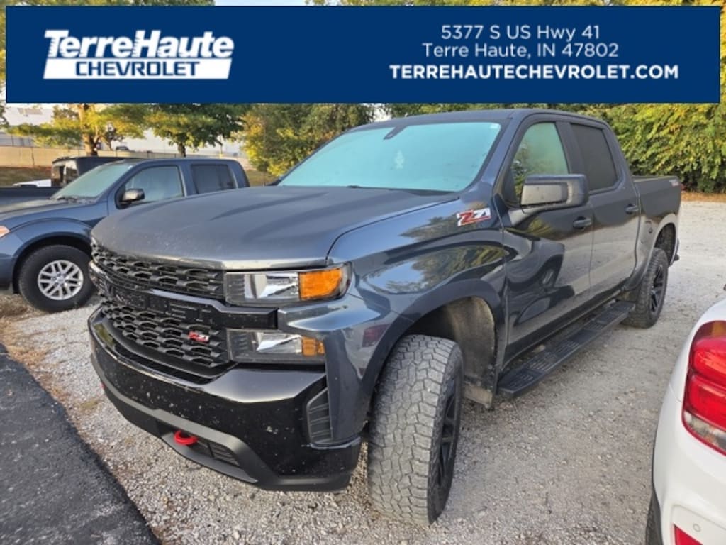 Used 2019 Chevrolet Silverado 1500 Silverado Custom Trail Boss Truck Crew Cab