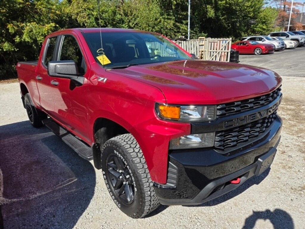 Used 2019 Chevrolet Silverado 1500 Silverado Custom Trail Boss Truck Double Cab