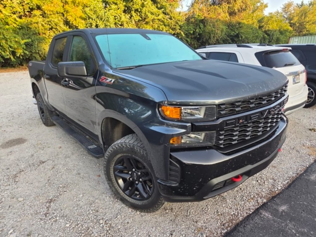 Used 2019 Chevrolet Silverado 1500 Silverado Custom Trail Boss Truck Crew Cab