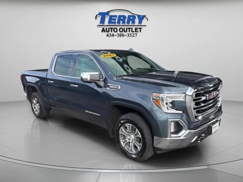 Used 2021 GMC Sierra 1500 SLT Truck Crew Cab