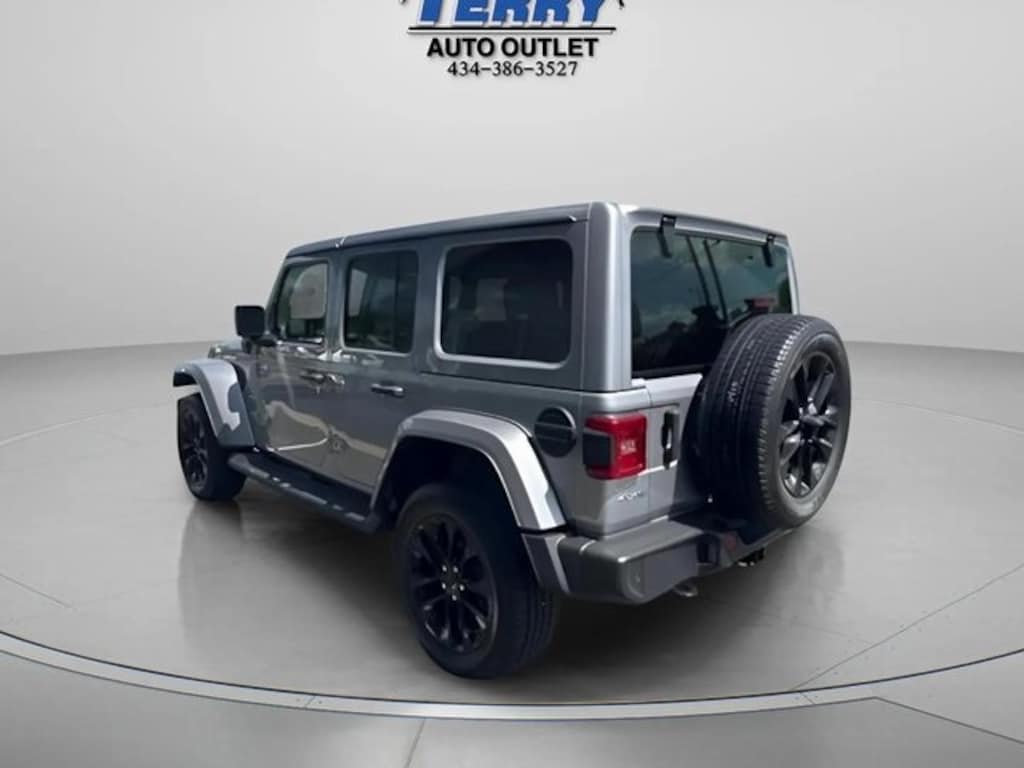 Used 2021 Jeep Wrangler 4xe Sahara SUV