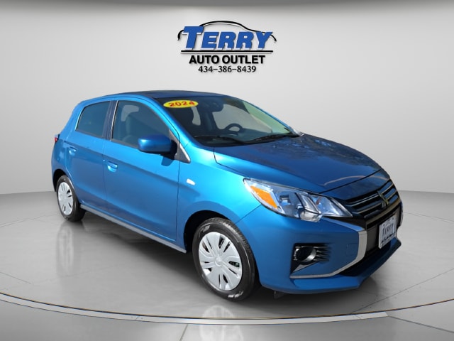Used 2024 Mitsubishi Mirage ES with VIN ML32AUHJ8RH021173 for sale in Lynchburg, VA
