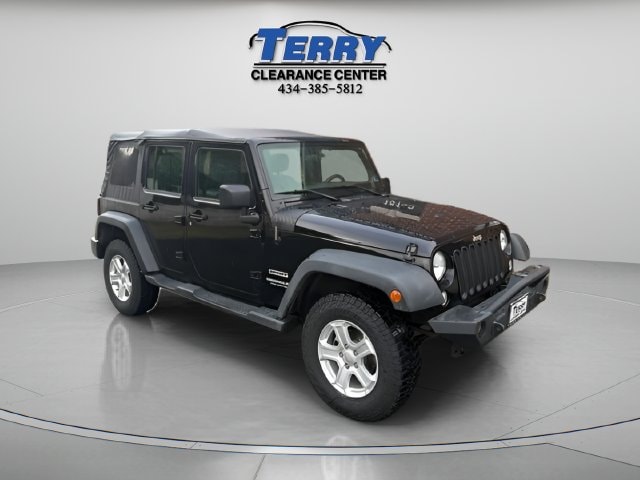 Used 2016 Jeep Wrangler Unlimited Sport with VIN 1C4BJWDG8GL103675 for sale in Lynchburg, VA
