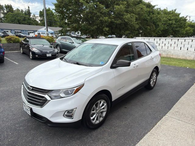 Used 2021 Chevrolet Equinox LS with VIN 3GNAXHEV7MS177041 for sale in Lynchburg, VA