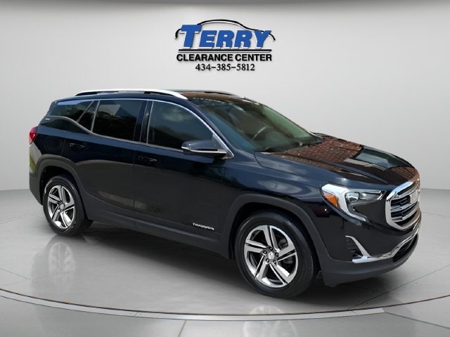 Used 2021 GMC Terrain SLT with VIN 3GKALPEV7ML343426 for sale in Lynchburg, VA