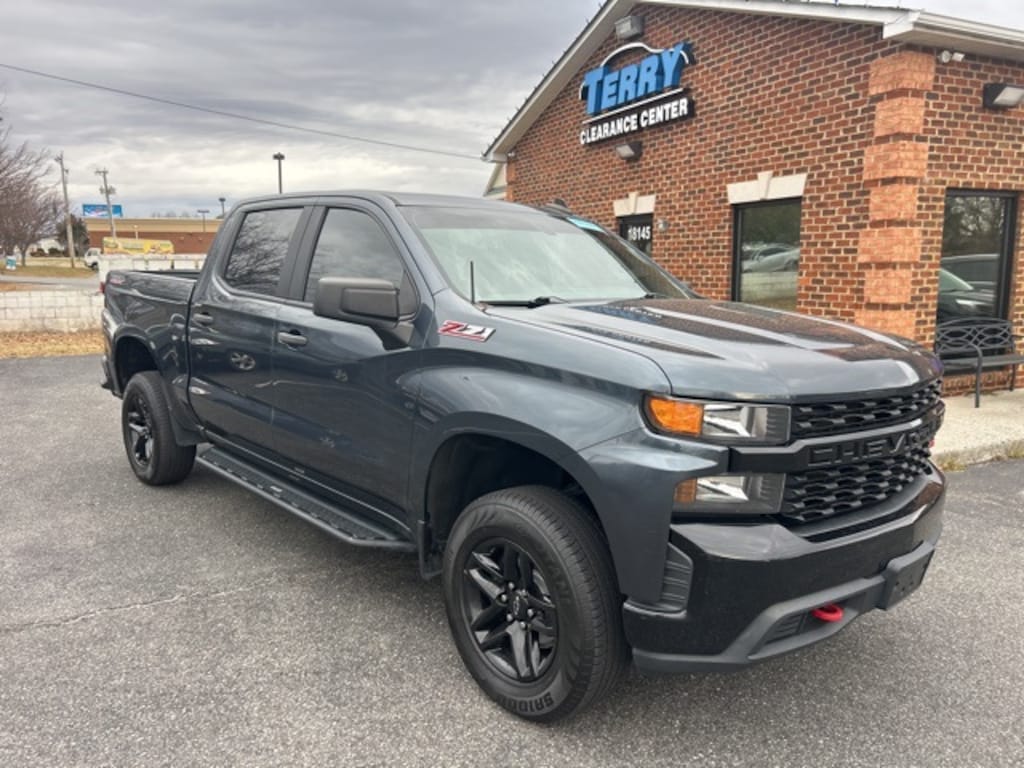 Used 2020 Chevrolet Silverado 1500 Silverado Custom Trail Boss Truck Crew Cab
