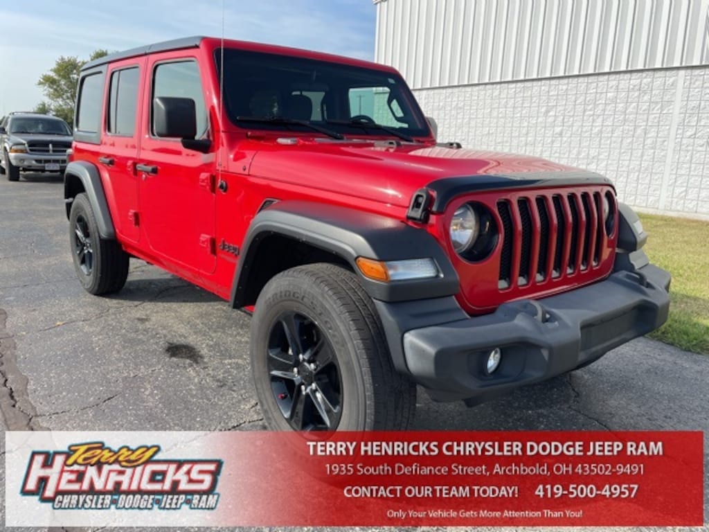 Used 2020 Jeep Wrangler Unlimited Sport Altitude SUV