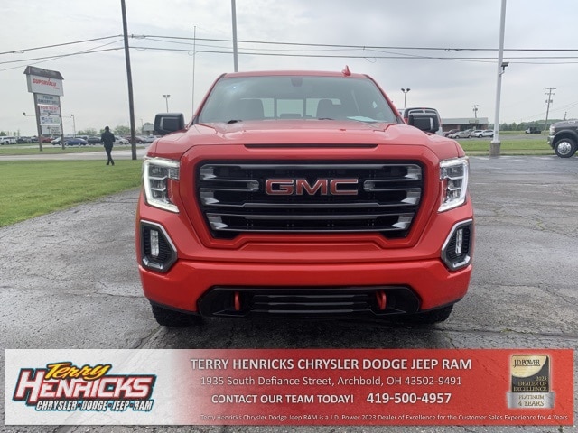 Used 2022 GMC Sierra 1500 Limited AT4 with VIN 3GTP9EEL2NG107459 for sale in Archbold, OH