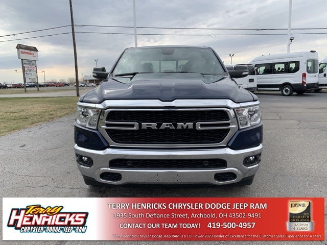 Used 2022 RAM Ram 1500 Pickup Big Horn/Lone Star with VIN 1C6SRFFM4NN345531 for sale in Archbold, OH