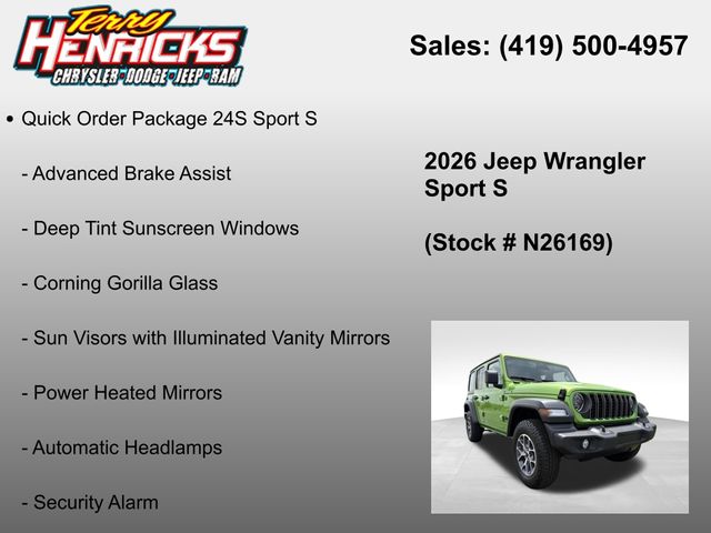 2026 Jeep Wrangler 4-Door Sport S - Photo 12