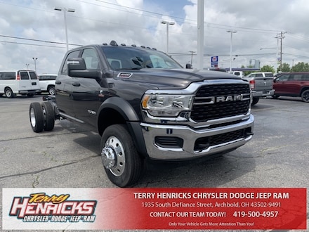 New 2024 Ram 4500 Chassis Cab 4500 SLT CHASSIS CREW CAB 4X4 60' CA Pickup in Archbold, OH