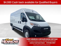 New 2026 Ram ProMaster PROMASTER 3500 TRADESMAN CARGO VAN HIGH ROOF 159' Cargo Van in Archbold, OH