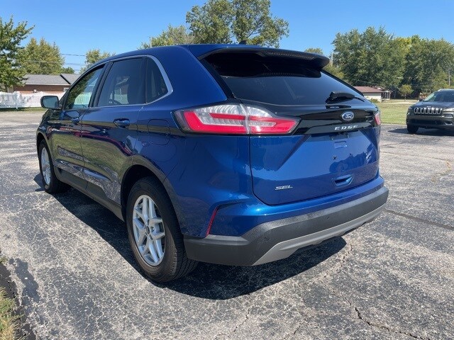 Used 2022 Ford Edge SEL with VIN 2FMPK4J96NBB05558 for sale in Archbold, OH