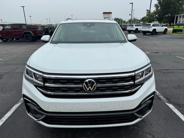 Used 2021 Volkswagen Atlas SEL R-Line with VIN 1V2SR2CA7MC586438 for sale in Archbold, OH