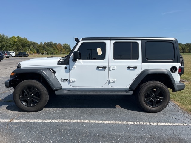 Used 2022 Jeep Wrangler Unlimited Altitude with VIN 1C4HJXDG8NW151138 for sale in Archbold, OH