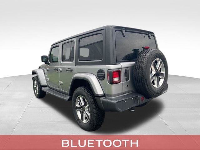 Used 2019 Jeep Wrangler Unlimited Sahara with VIN 1C4HJXEN9KW535955 for sale in Archbold, OH