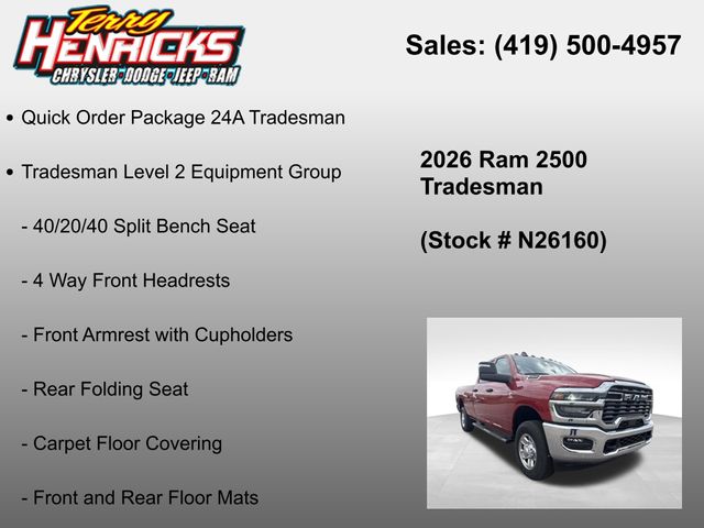 2026 RAM 2500 Tradesman - Photo 12