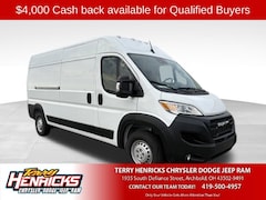 New 2026 Ram ProMaster PROMASTER 2500 TRADESMAN CARGO VAN HIGH ROOF 159' Cargo Van in Archbold, OH