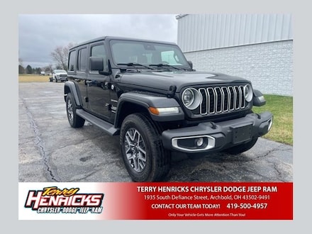 Used 2024 Jeep Wrangler Sahara SUV in Archbold, OH