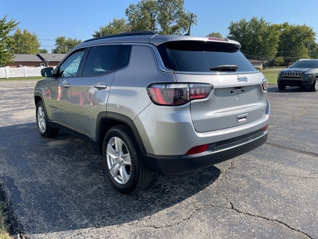 Used 2022 Jeep Compass Latitude with VIN 3C4NJCBB2NT198481 for sale in Archbold, OH