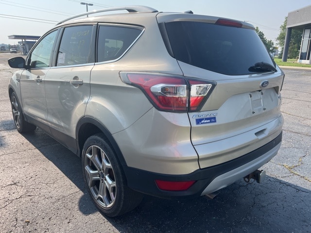 Used 2017 Ford Escape Titanium with VIN 1FMCU9J98HUA01335 for sale in Archbold, OH