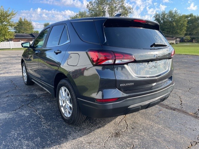 Used 2022 Chevrolet Equinox LT with VIN 2GNAXKEV9N6128453 for sale in Archbold, OH