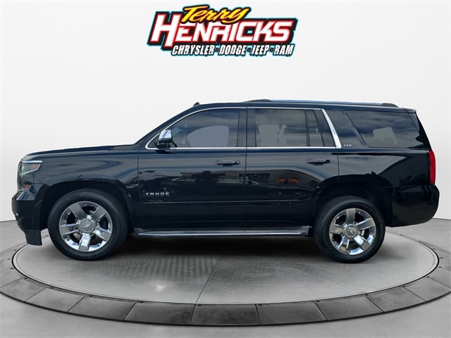 Used 2015 Chevrolet Tahoe LTZ with VIN 1GNSKCKCXFR117835 for sale in Archbold, OH