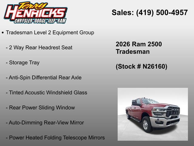 2026 RAM 2500 Tradesman - Photo 23