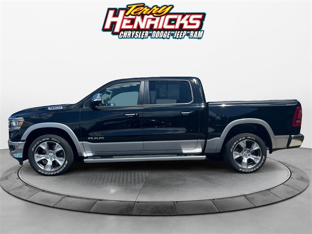 Used 2021 RAM Ram 1500 Pickup Laramie with VIN 1C6SRFJT0MN785582 for sale in Archbold, OH