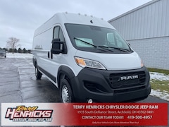 New 2026 Ram ProMaster PROMASTER 3500 TRADESMAN CARGO VAN HIGH ROOF 159' Cargo Van in Archbold, OH